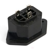 Power connector C13 female plug inbouw 02